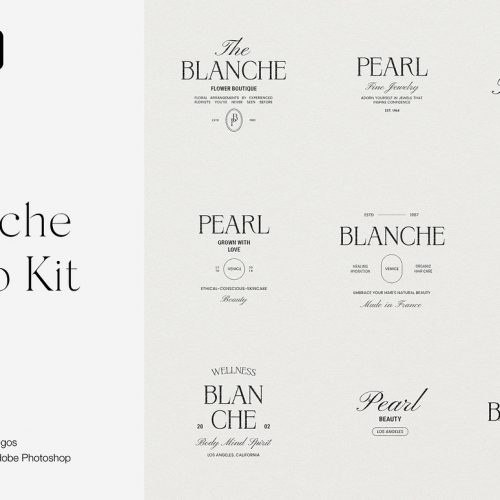 453453453 Blanche Logo Kit