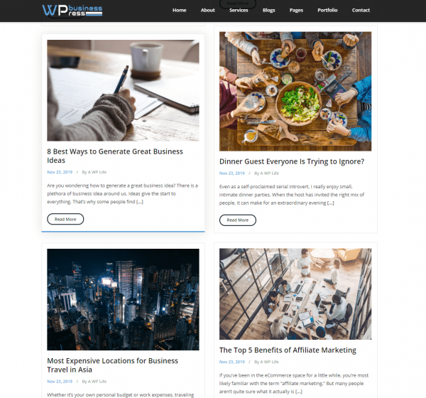 WP Marketing Premium theme