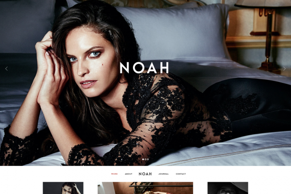 NOAH - Photography WordPress Theme